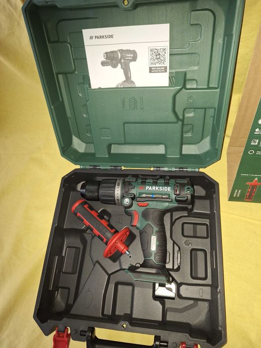 Bormasina cu percuție PARKSIDE PSBSA 20-LiC3 20 V filetanta