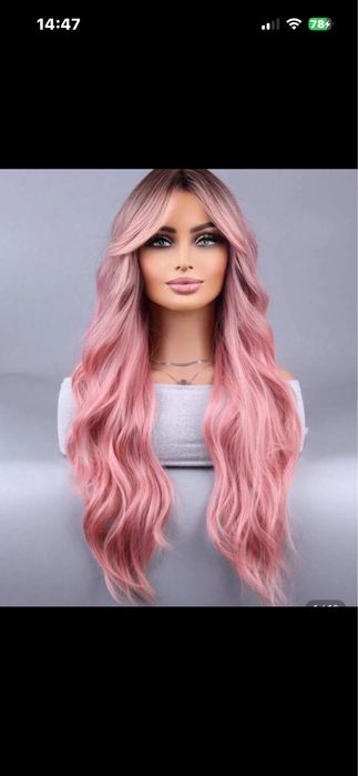 Peruca este super culoarea doar probata