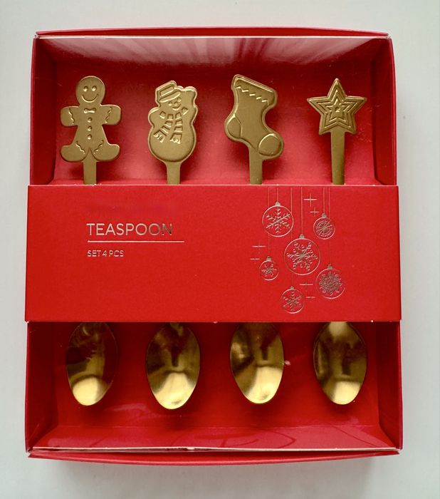 Коледни вилици + коледни лъжички