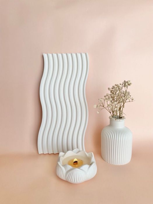 Набор из гипса ,ручная работа.