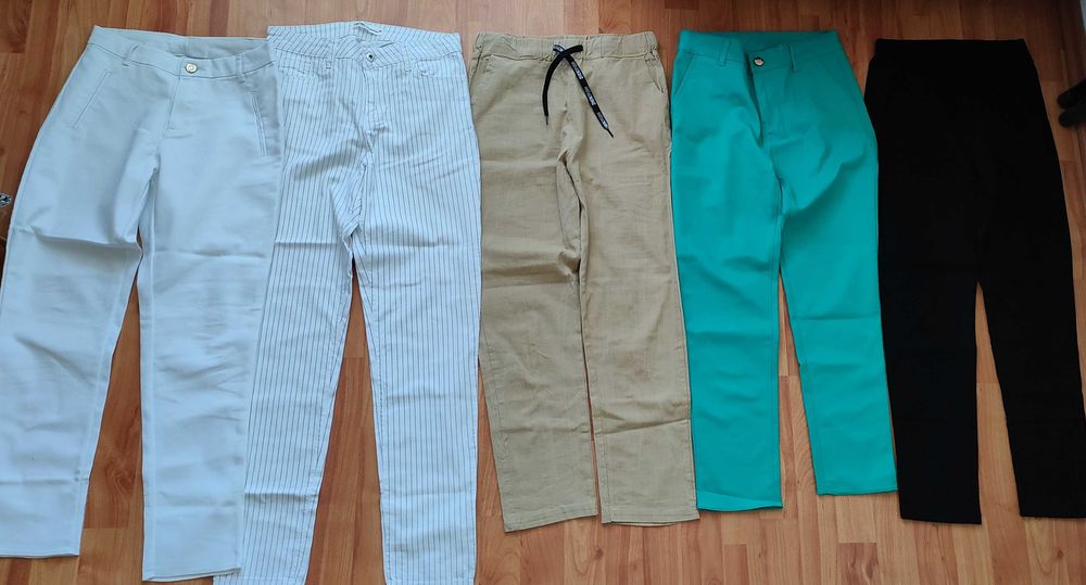 Pantaloni damă Zara, h&m (XS-S)