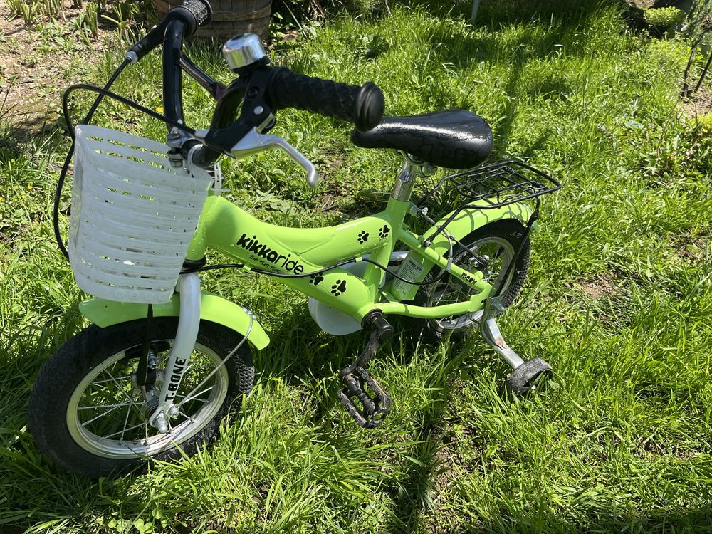 Детско колело Велосипед 12" Kikka Boo T-Bone Green,Зелен