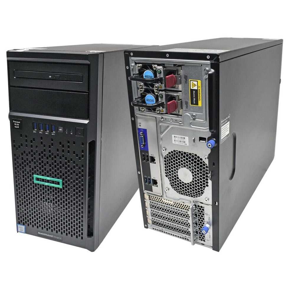Server HP ProLiant ML30 G9 Tower E3-1270 v5 32-64GB 1.2-1.92TB SAS/SSD
