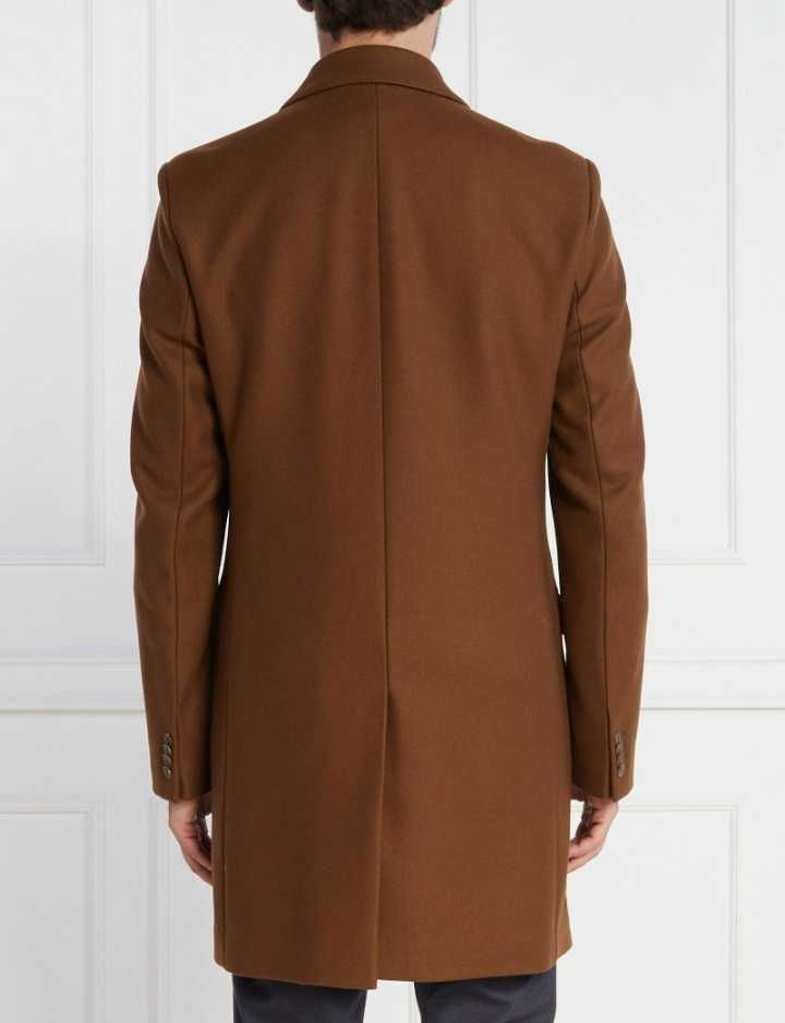 Palton slim 54 XL XXL de lux Tommy Hilfiger NOI lana si casmir