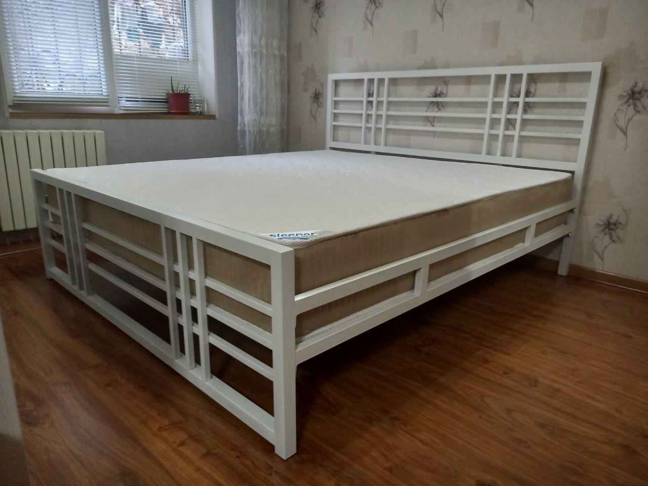 Двухспалная кровать в стиле лофт на заказ!
