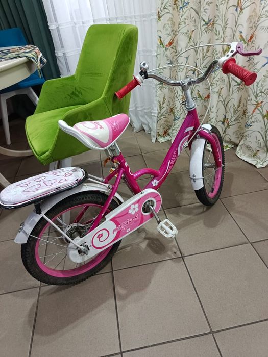 Bicicleta copii roz