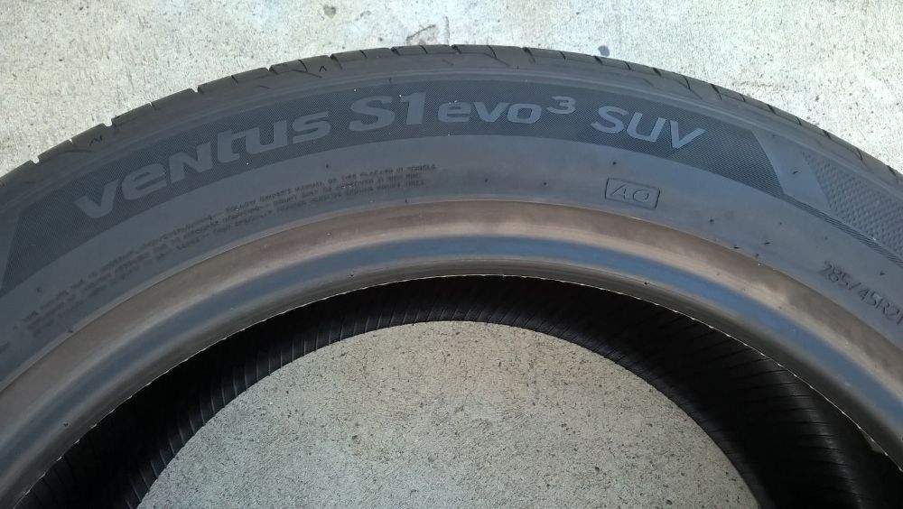 O anvelopa de vara 285 45 21 hankook ventus S1 evo3 suv AO 7,3 mm 2019