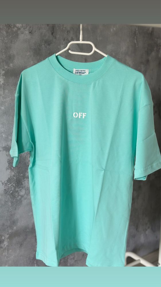 Tricou OFF white Premium oversize