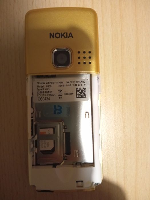 Nokia 6300 gold saphire  nou, impecabil,0 min