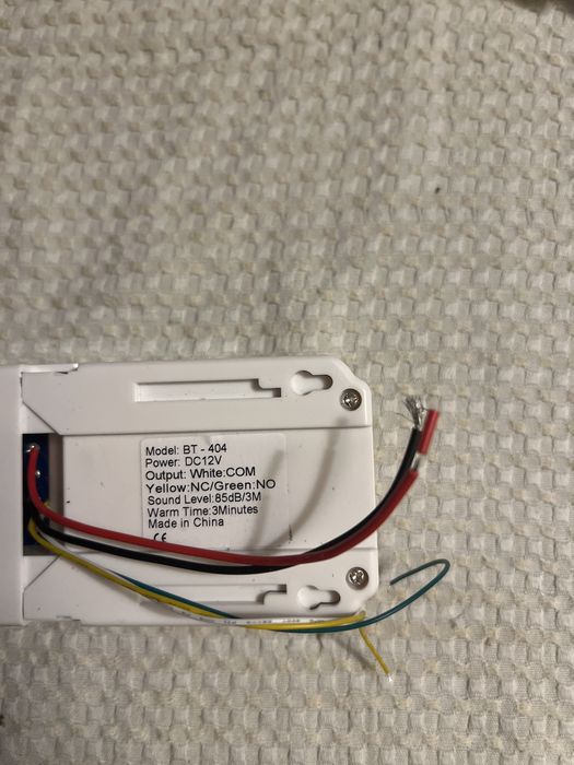 Detector de Gaz 12 Volti pentru Camper