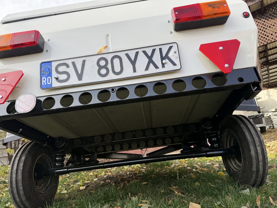 Vând remorcă trabant STEMA  350kg fabricată în DDR (ACTE VALABILE)