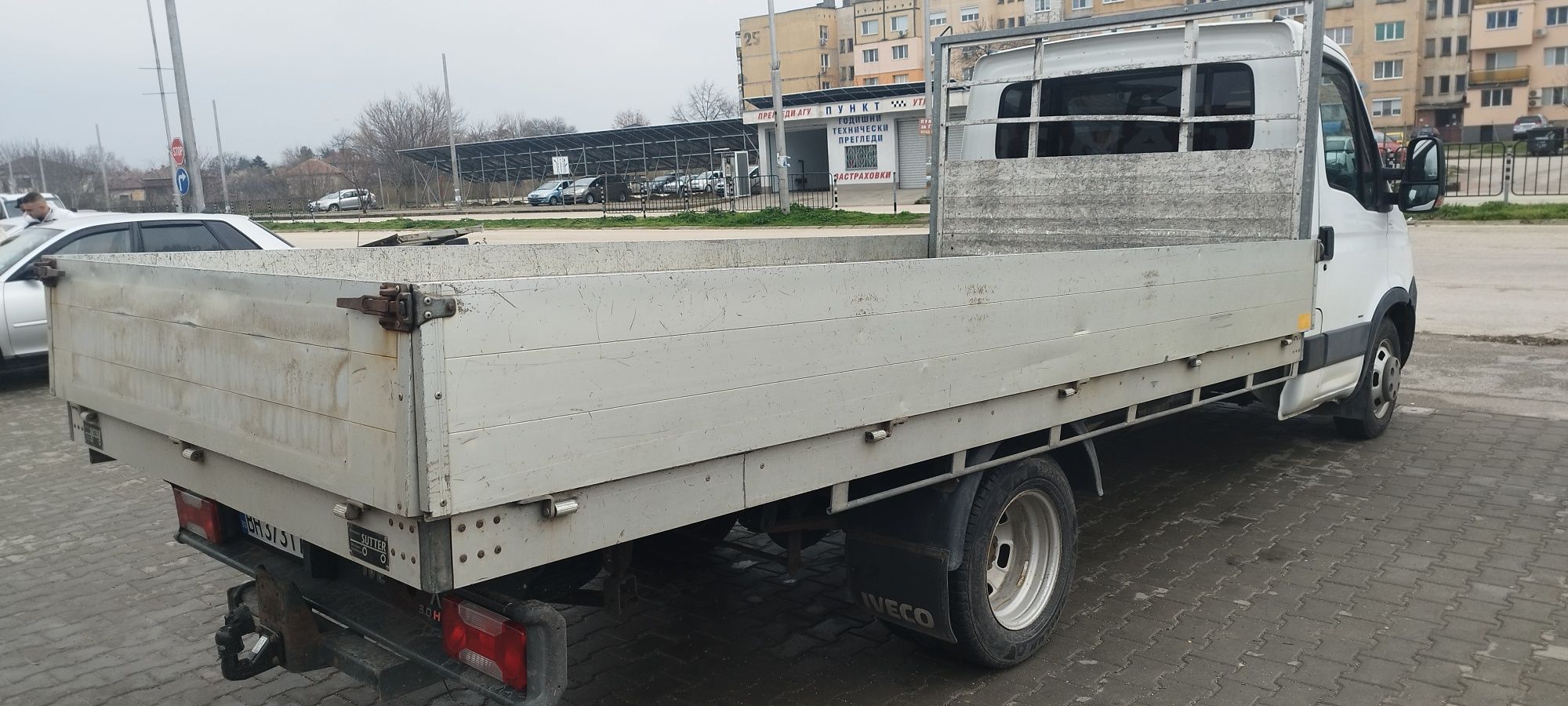 Алуминиева платворма за IVECO DAILY 2010г 4.30м.на 2.20м.Може бартер к
