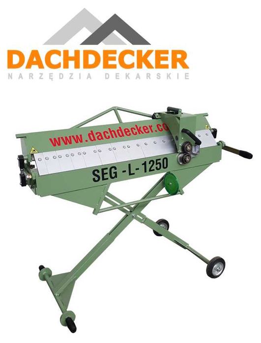 ABKANT SEGMENTATĂ TIP SEG-L 1250/1,5 mm Dachdecker