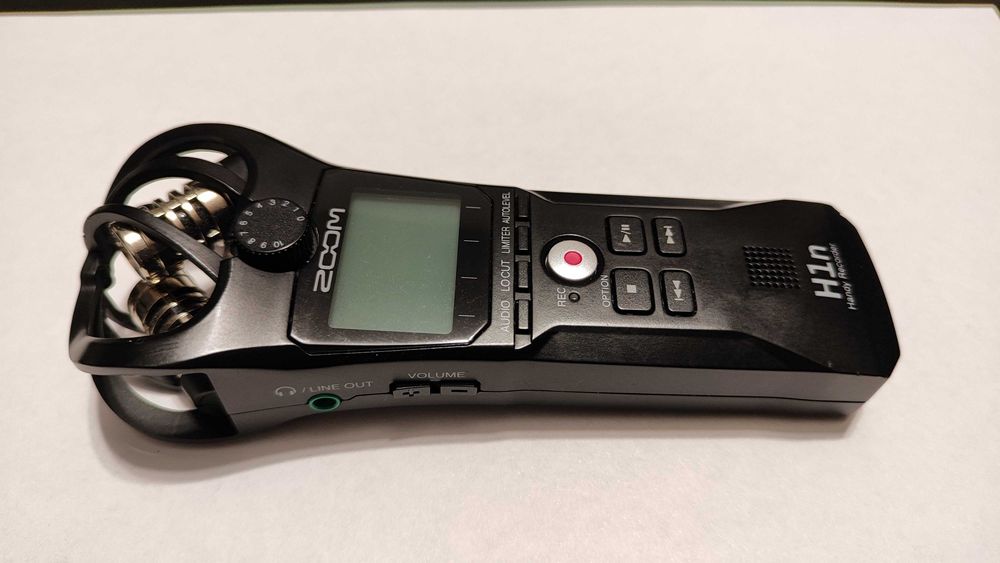 Zoom H1n recorder audio/reportofon + card + deadcat + cablu date/alim