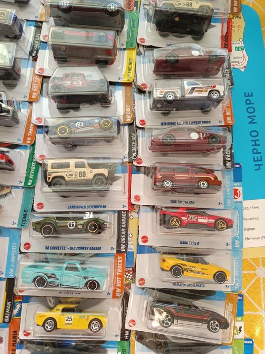 Метални колички чисто нови