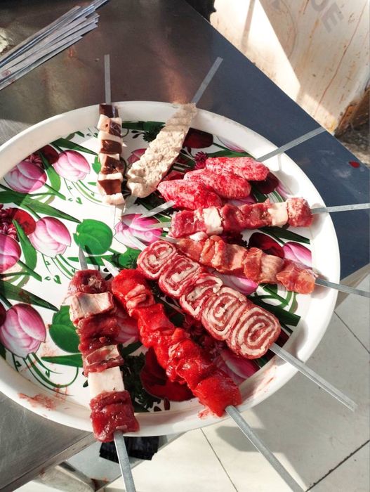 Shashlik, marinovka, sixlangan, kiloli tayyor