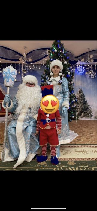 Новогодние Костюмы гнома, медвежонка, снеговика и зайчика,шляпа грибы
