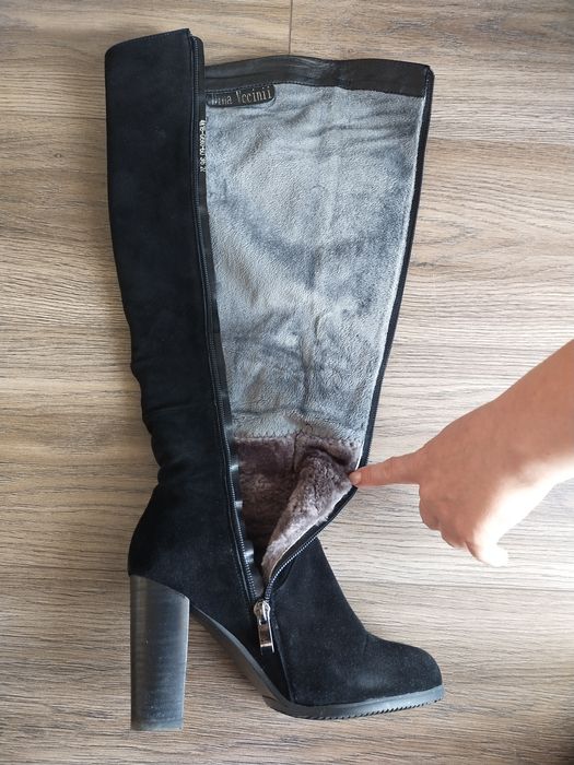 Cizme dama piele intoarsa