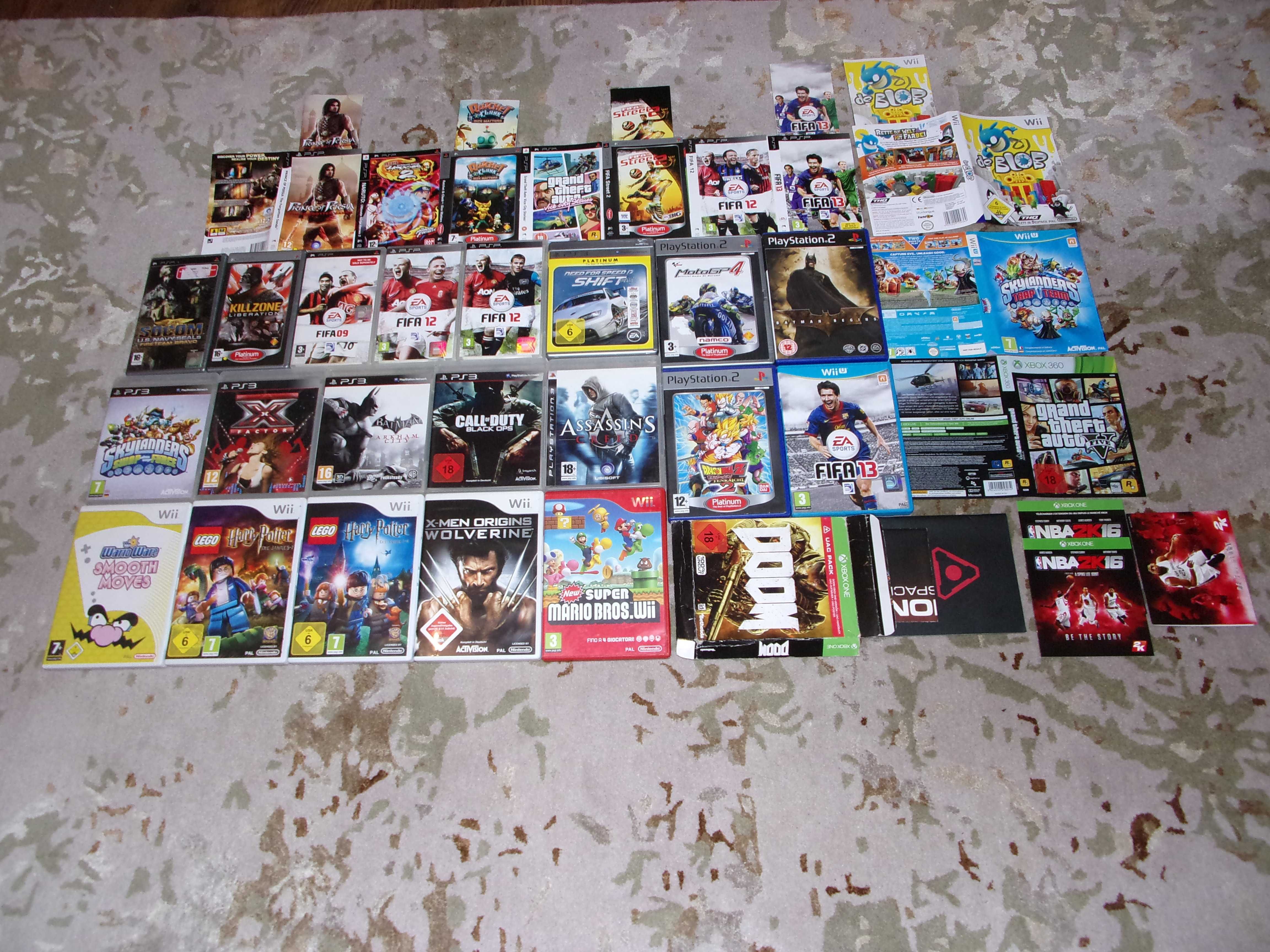 Carcase Postere carticele jocuri PS.2,3,4,PSP,Xbox si WII