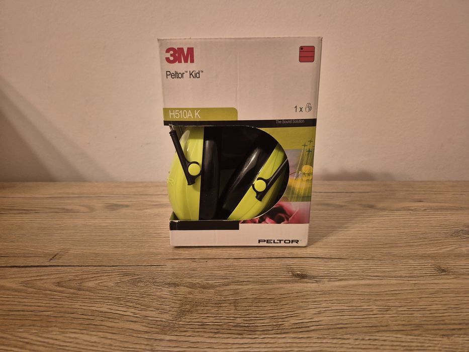 Casti de protectie auditiva, Peltor Kid,atenuare 27 dB SNR,verzi,175g