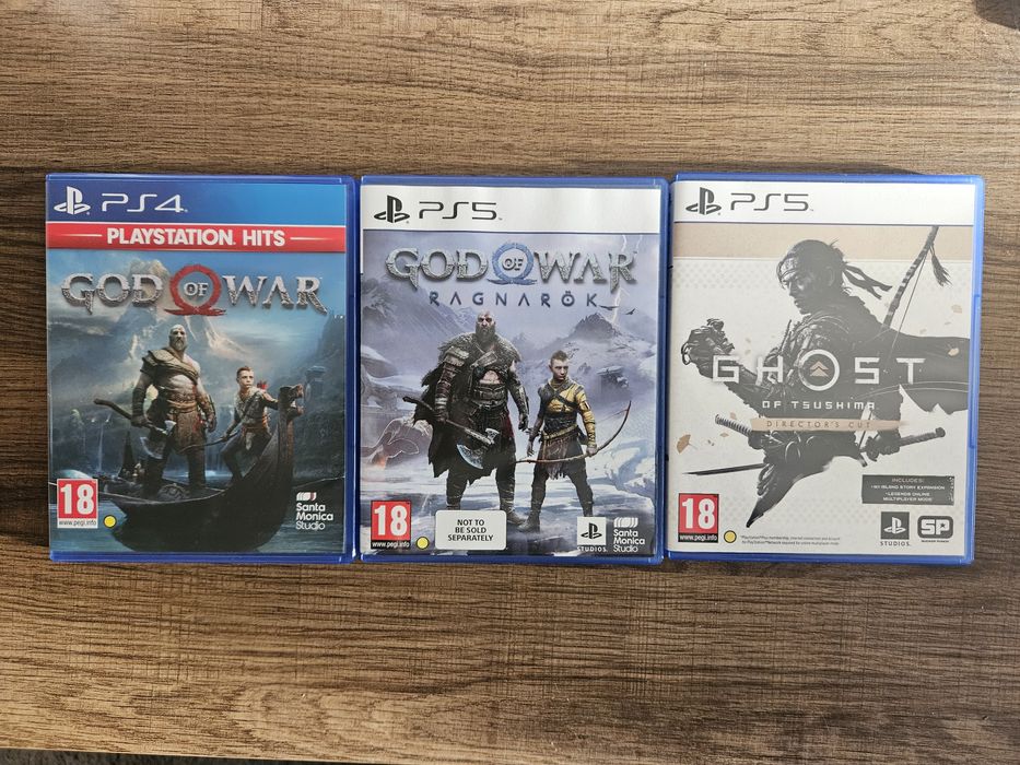 Jocuri PS4 PS5 God of War 2018 / Ragnarok , Ghost of Tsushima