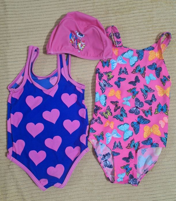 Set costume de baie fetite, marimea 2-3 ani