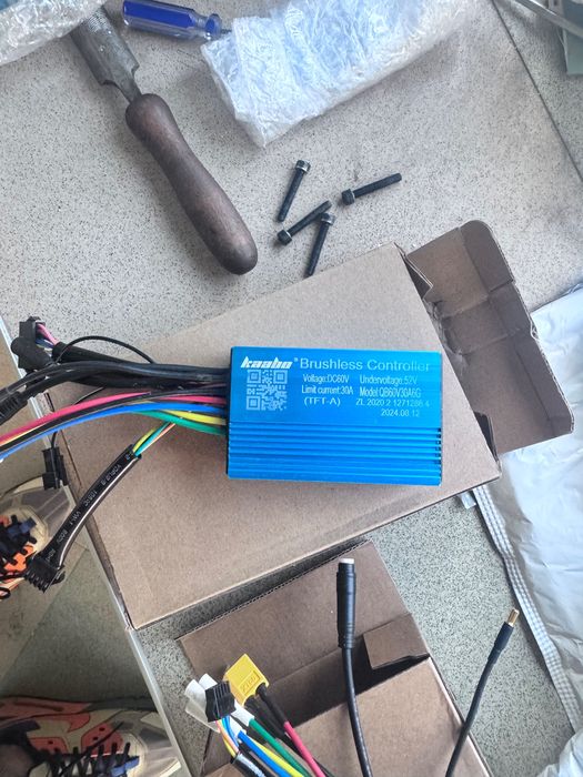 Контролер за тротинетка Kaabo 60v 30a (A) + (B) за TFT дисплей