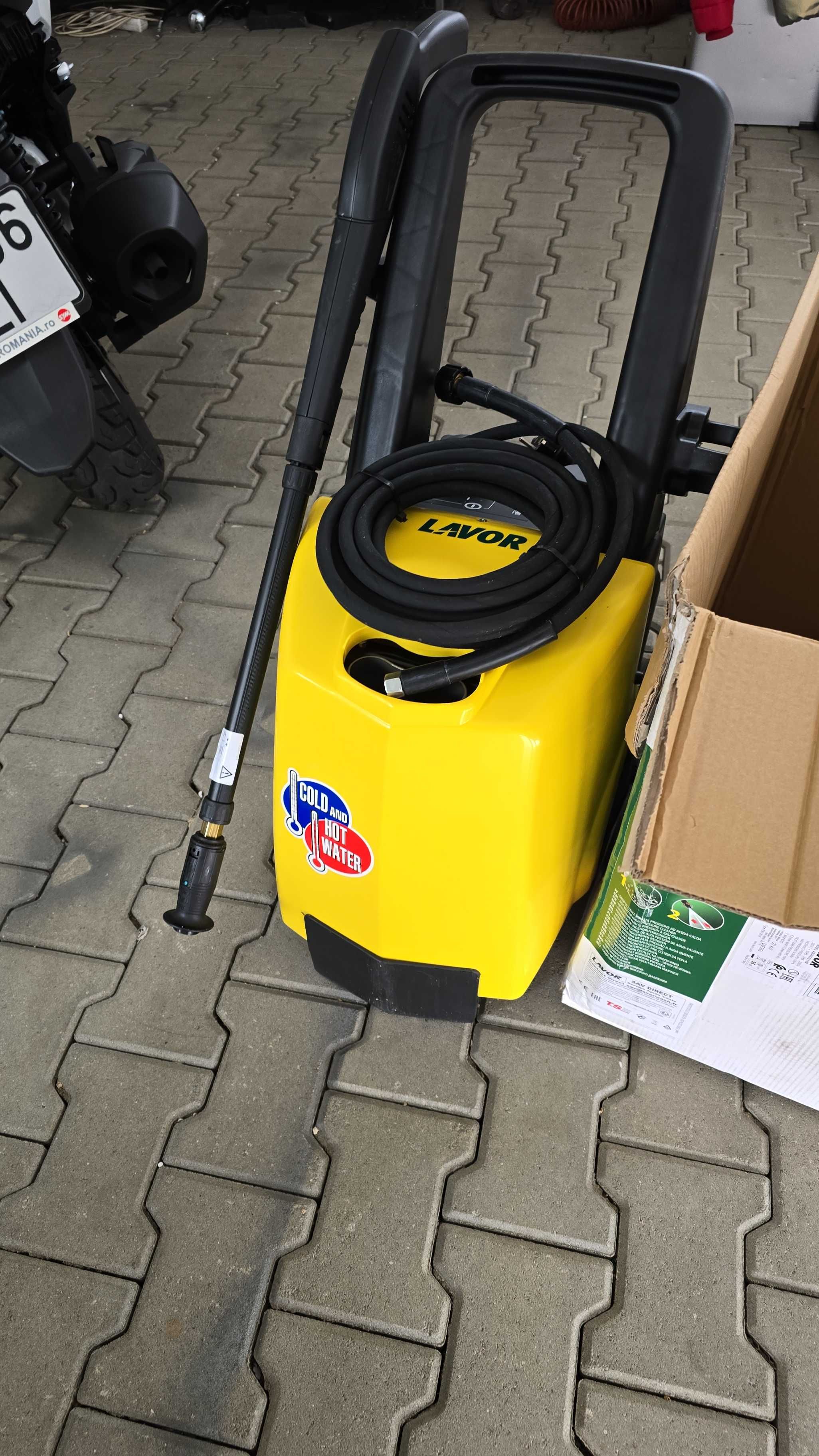 aparat de spalat cu presiune lavor / face apa calda 80*145 bari 2300w