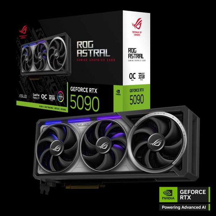 Продам видеокарту RTX 5090 ROG-ASTRAL ASUS