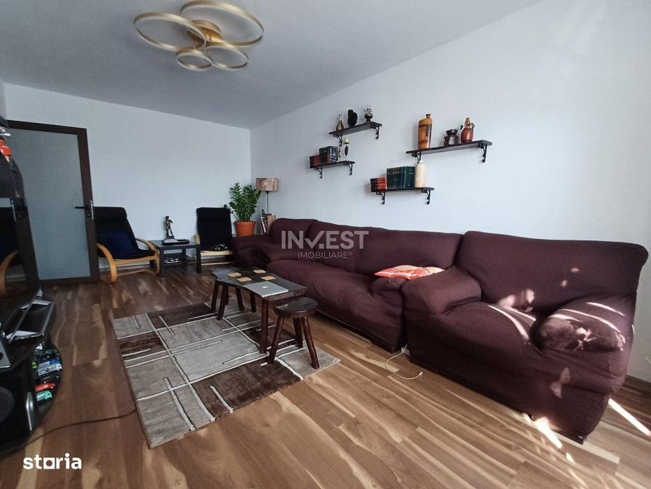 Apartament de 4 camere, 2 bai, 93,64 mp, mobilat-utilat