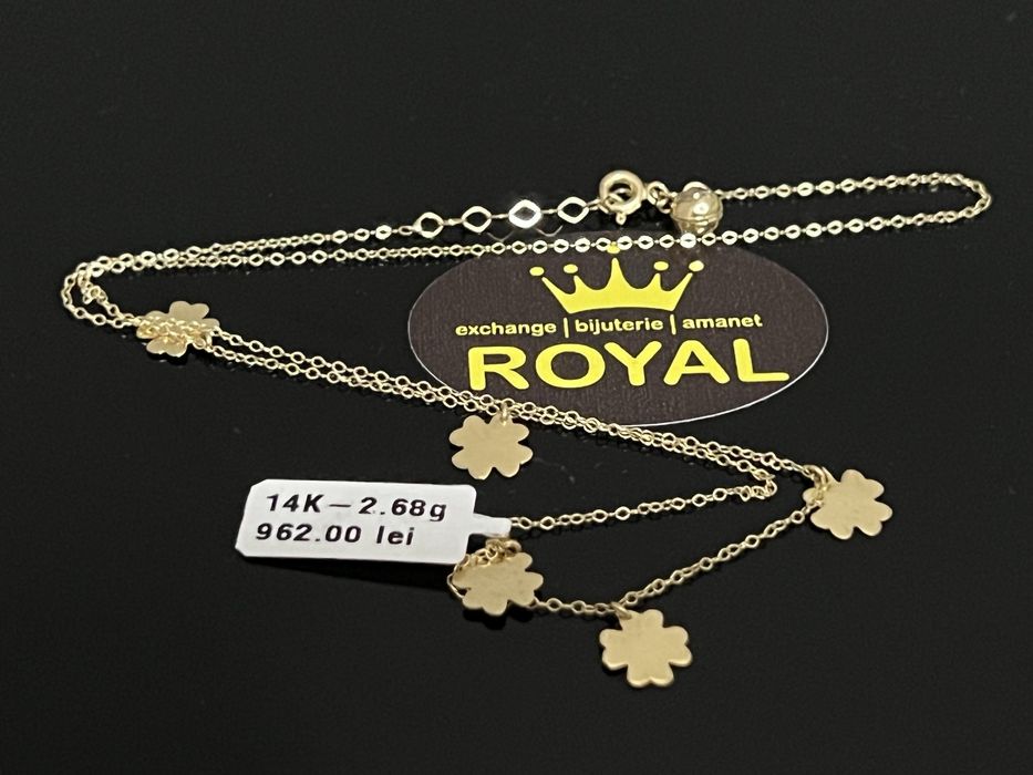 Bijuteria Royal CB : Lant aur 14k 2,68 grame