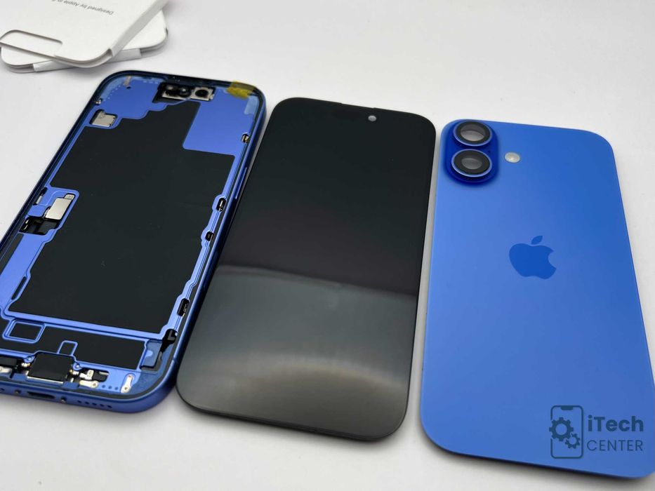 iPhone 16, НА ЧАСТИ - дисплей, камера, корпус, букса и др.