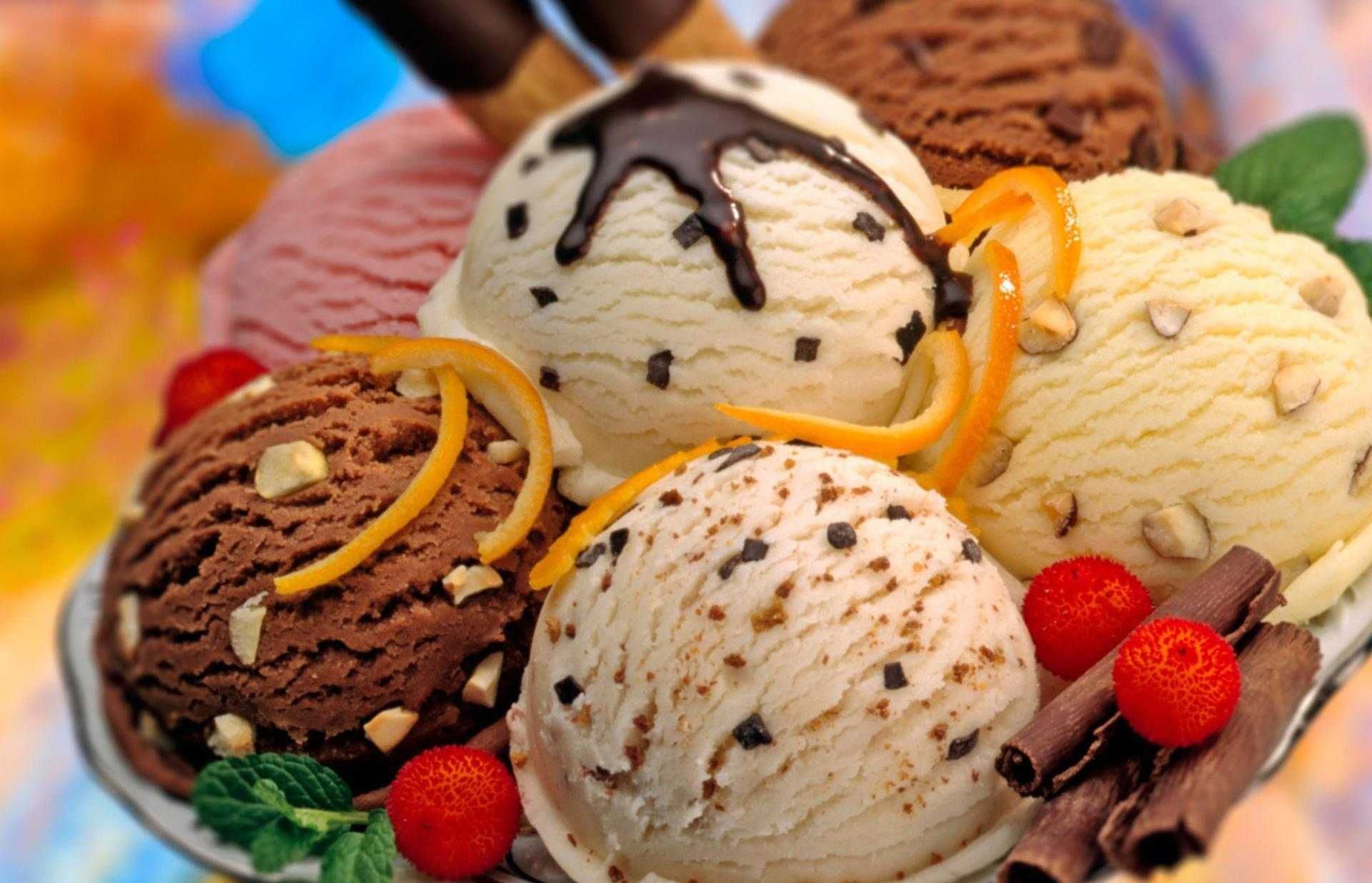 Весовое мороженое в шариках