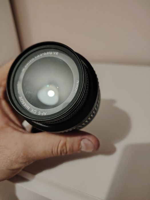 Фотоапарат Nikon d3100 с два обектива и аксесоари