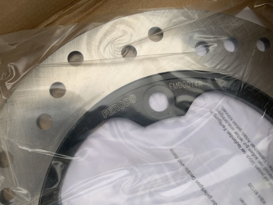 Заден спирачен диск Honda/Ferodo FMD0014R