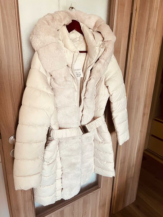 Дамско яке - зимно, топло, пухено, XL, чисто ново