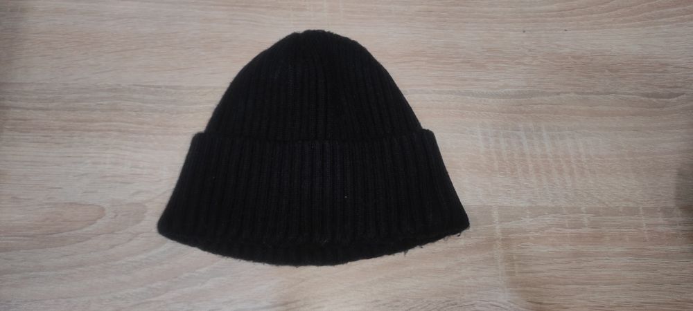 шапка черная детская 5-10 лет