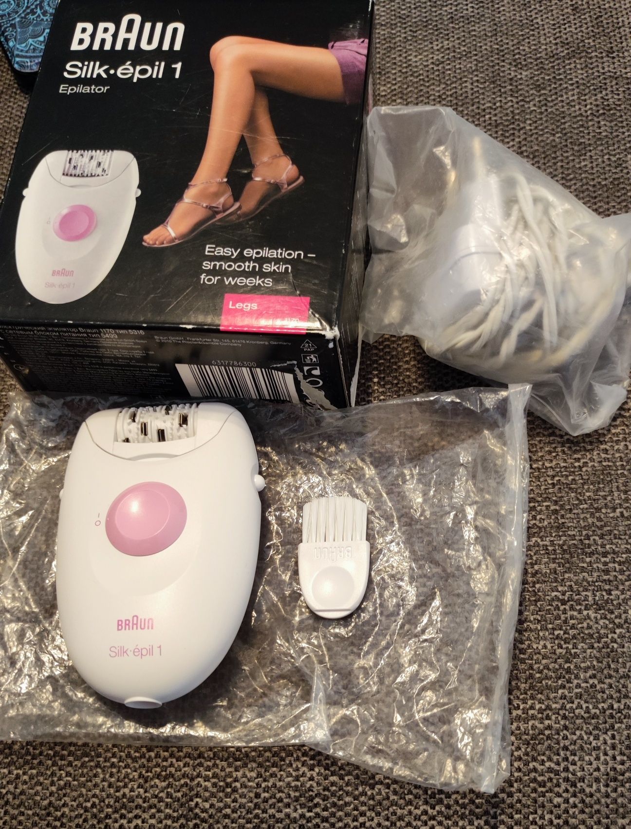 Epilator Braun Silk Epil 1, ca nou