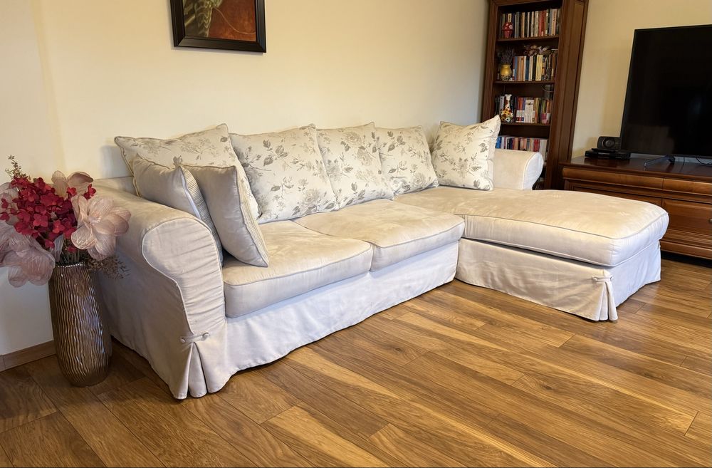 Canapea + sezlong dreapta Marie (Mobexpert)