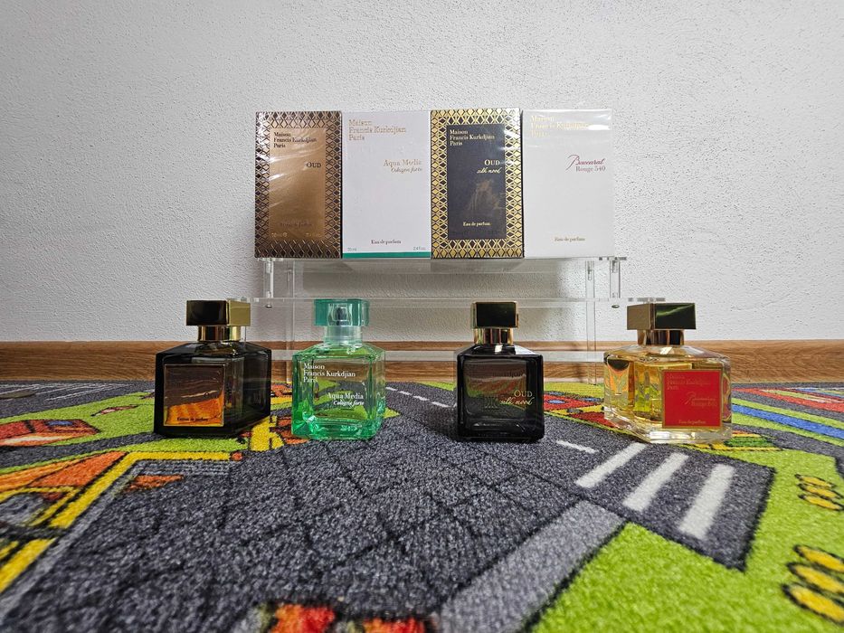 Maison Francis Kurkdjian Oud Aqua Media Oud Silk Mood Baccarat