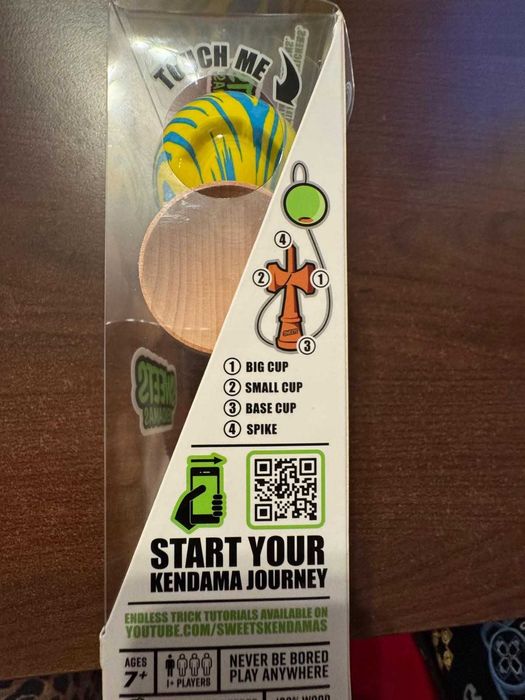 Kendama Sweets Prime Grain Split 2.0 - CMYC, noua !