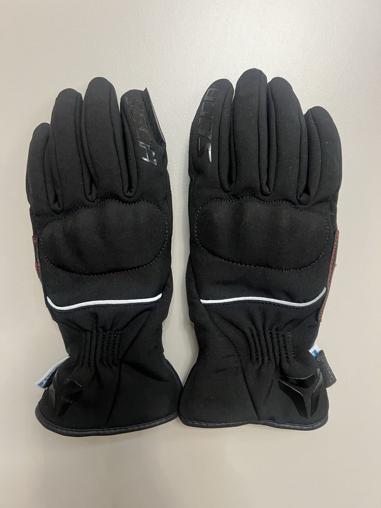 Дамски мото ръкавици SECA POLAR II BLACK CS