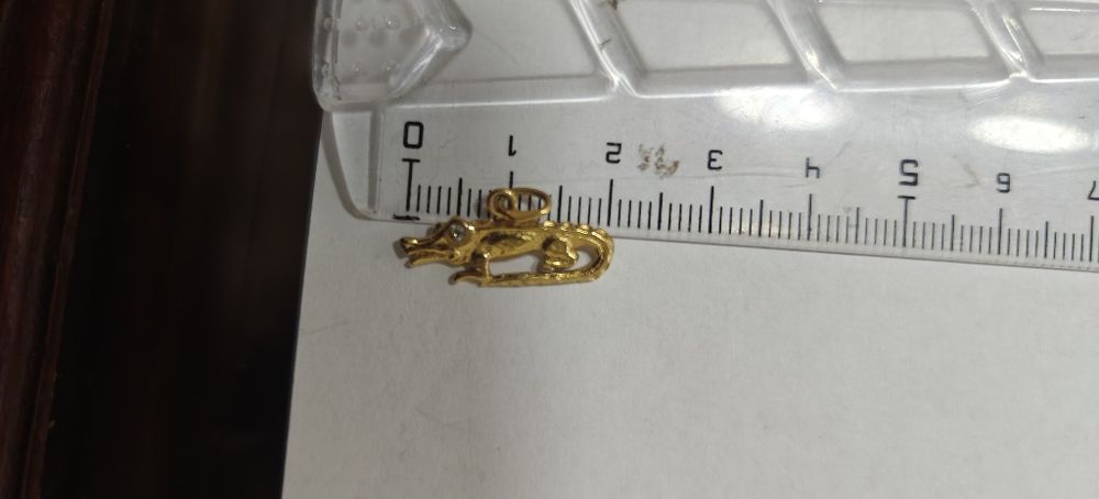 Pandantiv crocodil  aur 18k 0.61gr (r)