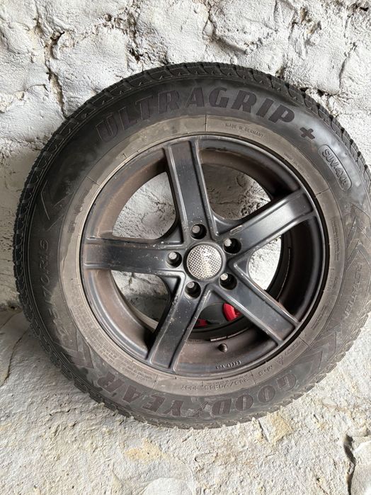 Jante auto aliaj, negre 215/70/16