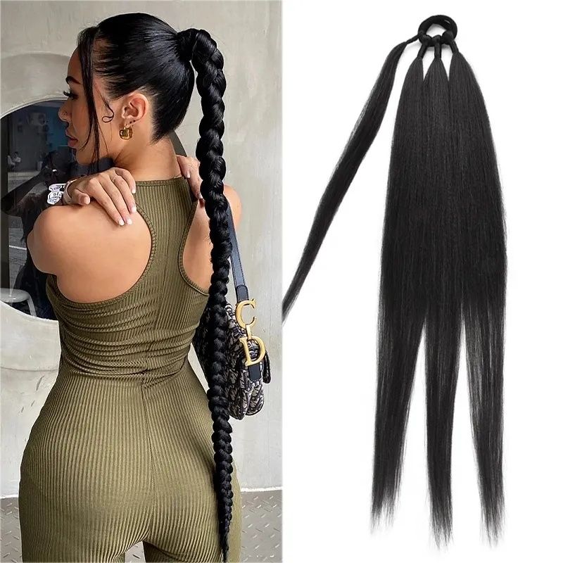 Coada par pentru impletit 80 cm (diverse culori)