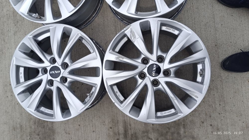 Jante aliaj OXXO 17” cu senzori presiune TPMS – 4 bucăți,