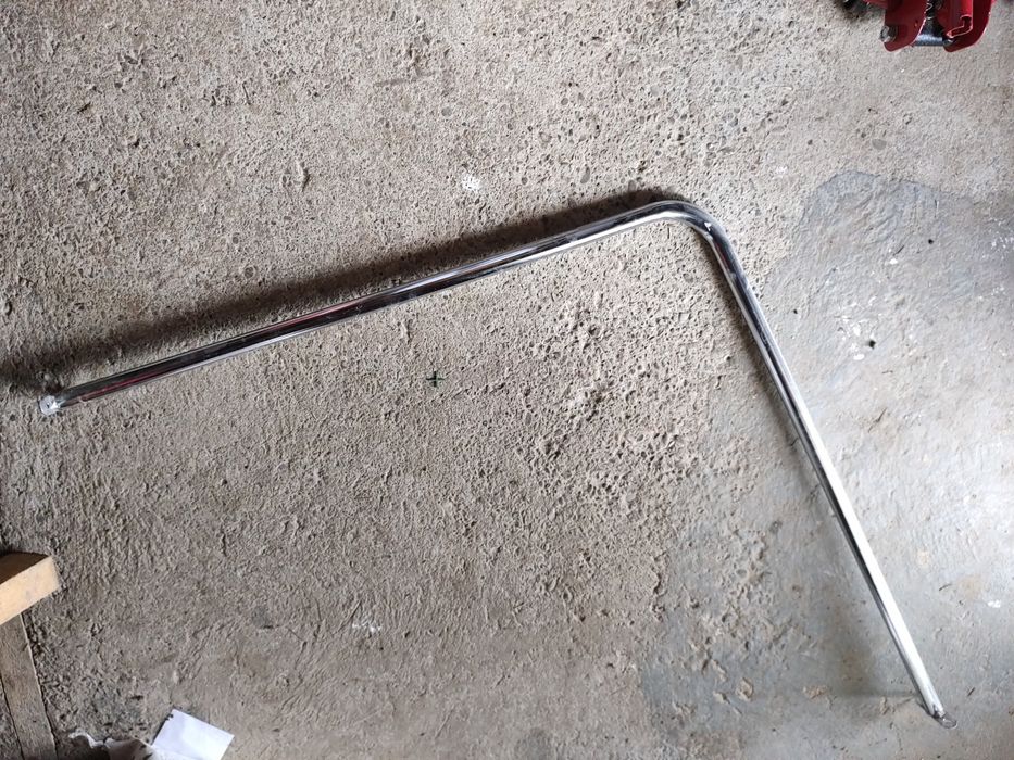 Bara inox in colt pt la dus -cabina proba - umerase