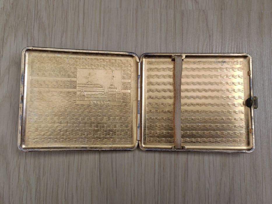Стара руска табакера за цигари