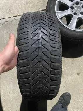 Rotii aliaj cu anvelopa de iarna 205/55/16