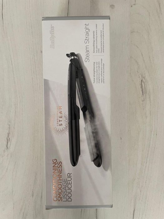 Placa de par Babyliss Steam Straight 2in1